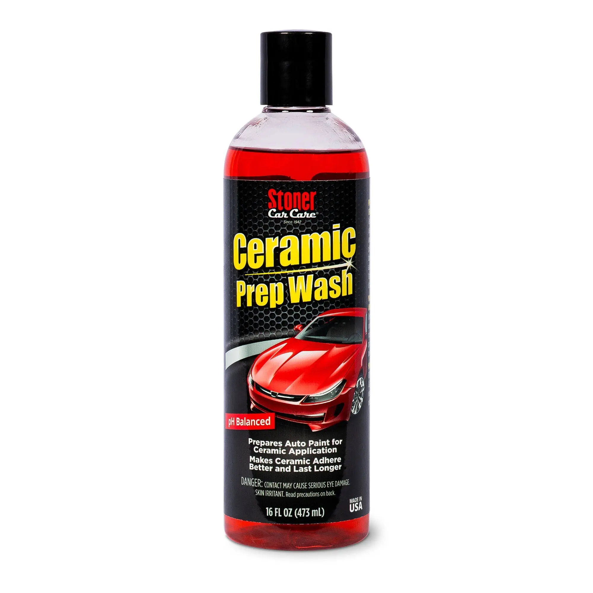 Stoner Car Care Ceramic Prep Wash - Easy-to-Use Automotive Surface Cleaner Bottle, PH-Balanced Strip Wash for Car Exterior Paint Prep Adhesion, Gentle on Surfaces Cleaning Solution