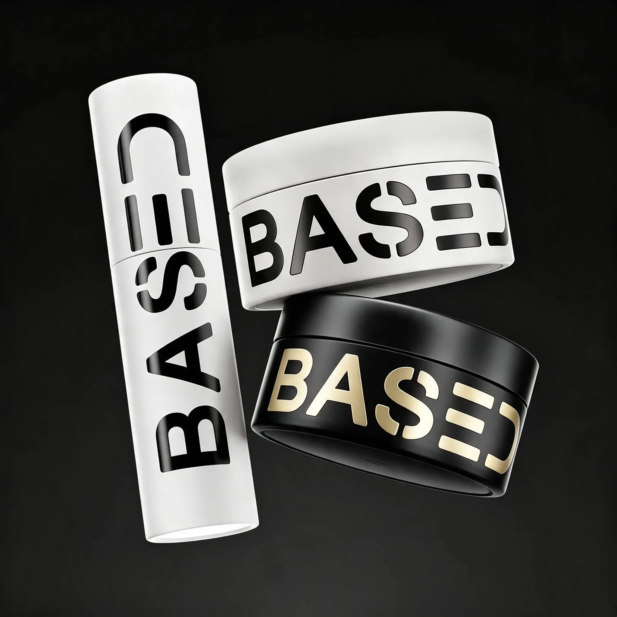 BASED Texture & Style Duo | Texture Powder + Pomade+Hair Clay | Volume, Texture & Hold | Science-Backed, High Performance