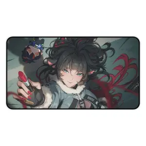 Jane Doe ZZZ Mousepad, Anime Mouse Pad, Smooth Surface Desk Mat for Gaming Room, Gift for gamer, Home Decor, Desk Accessories