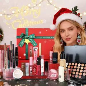 24-Day Christmas Advent Calendar Surprise Box with 24 Numbered Doors- Daily Countdown & Treat Holder, -Free Assembly, Numbered 1-24 for Family Activity, Paper Gift Box (No Assembly Required)，Perfect Christmas Gift for Women