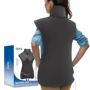 RAFFIN Heating Pad for Back Neck Shoulders Pain Relief, Large Electric Heat Pad for Full Body,FastHeating,24'' x 37'',6 Heat Settings, 4 Timer Auto-off,Machine Washable,Christmas Anniversary Birthday Gifts for Women Men Mom Dad Elderly