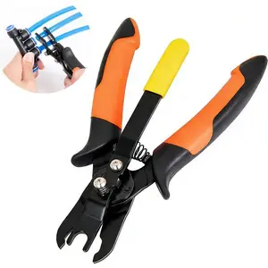 to Connect Fittings Disconnect Tool for 1/4" 5/16" Pneumatic Air Hose Quick Release Pliers Industrial Portable Hose Connector Removal Hand Tools line nippers