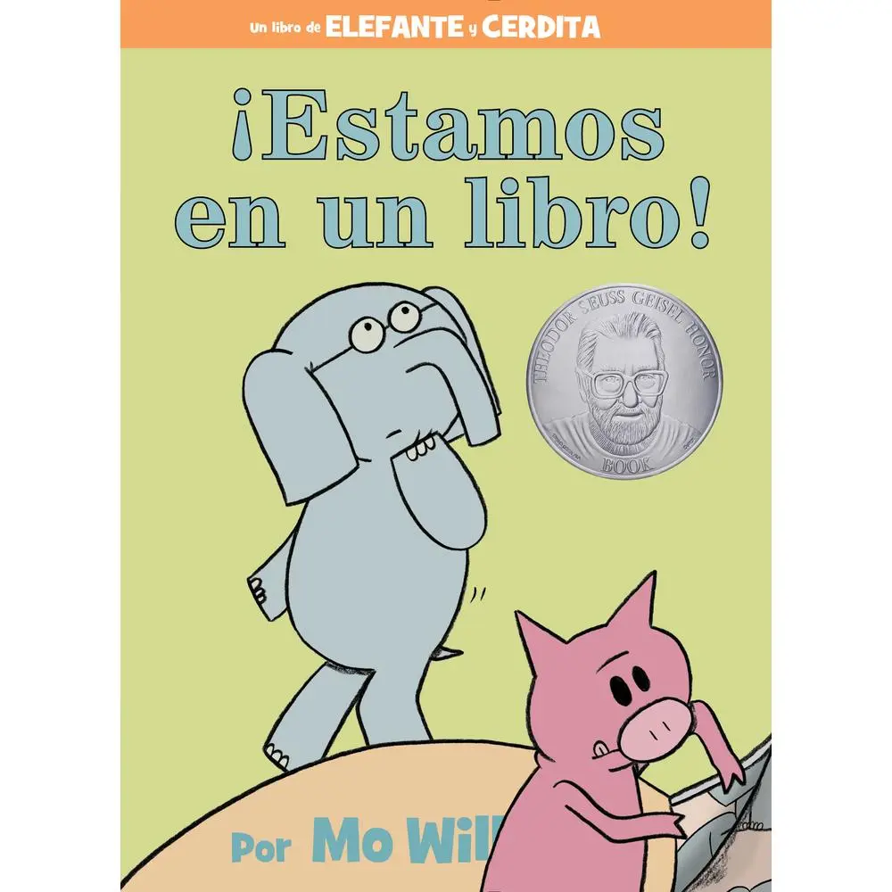 USED Book - ¡Estamos En Un Libro!-An Elephant and Piggie Book, Spanish Edition by Willems, Mo (Hardcover) - english