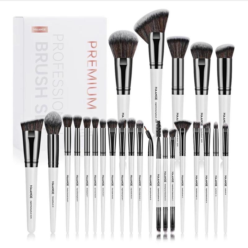 Valentine's Day Professional Eye Cosmetic Tools, 1set/2sets Makeup Brush Set with Soft Bristle & Comfortable Grip, Multi-use Makeup Brushes for Foundation, Powder, Concealers, Fluffy Makeup Brushes Sets for women’s girls