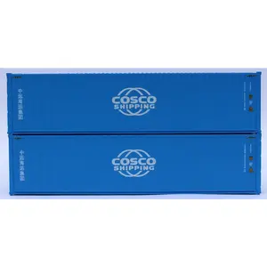 Jacksonville Terminal Company 405015 Costco Shipping- New Globe logo 40' HIGH CUBE containers with Magnetic system, Corrugated-side. JTC # 405015, N Scale