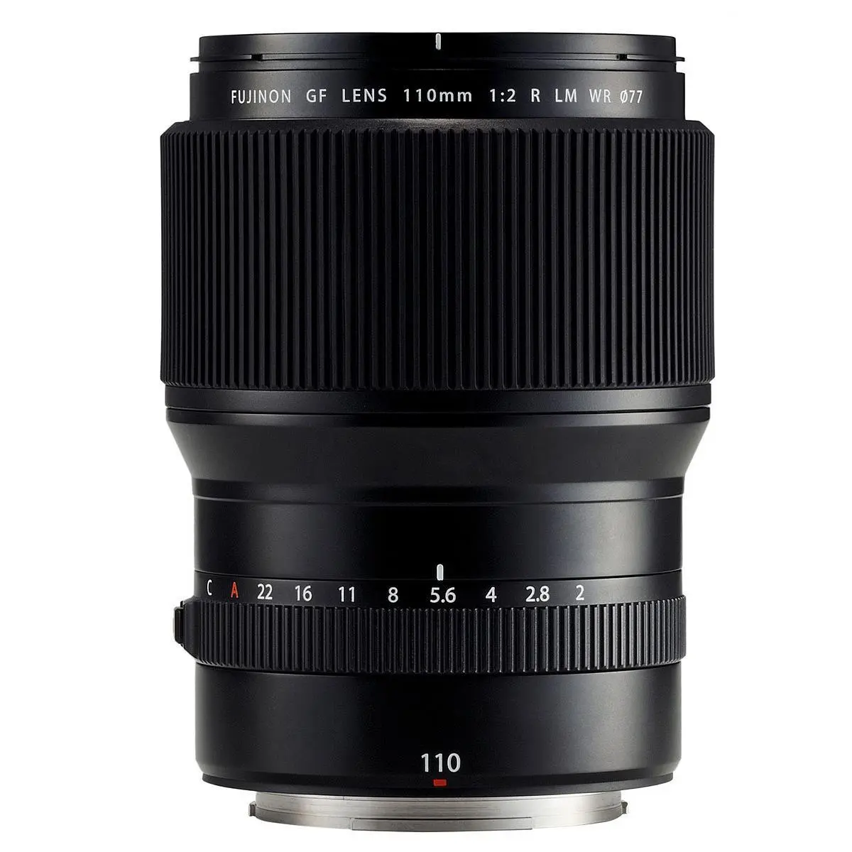 Fujifilm GF Series 110mm f/2 Aperture WR LM Durable Telephoto Camera Lens - Weather Sealed, Water Resistant Photography Equipment