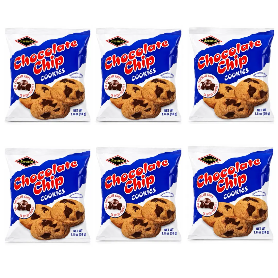 EXCELSIOR CHOCOLATE CHIP 1.08OZ (PACK OF 6) EXCELSIOR CHOCOLATE CHIP 1.08OZ (PACK OF 6)