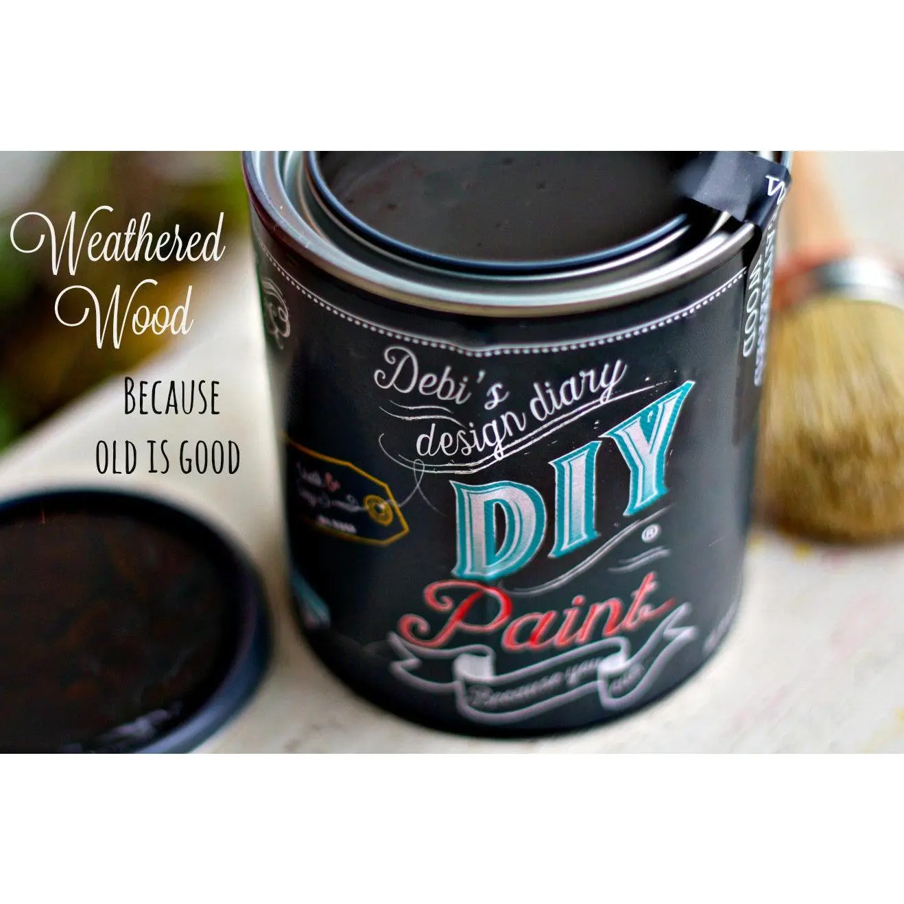 Weathered Wood DIY Paint