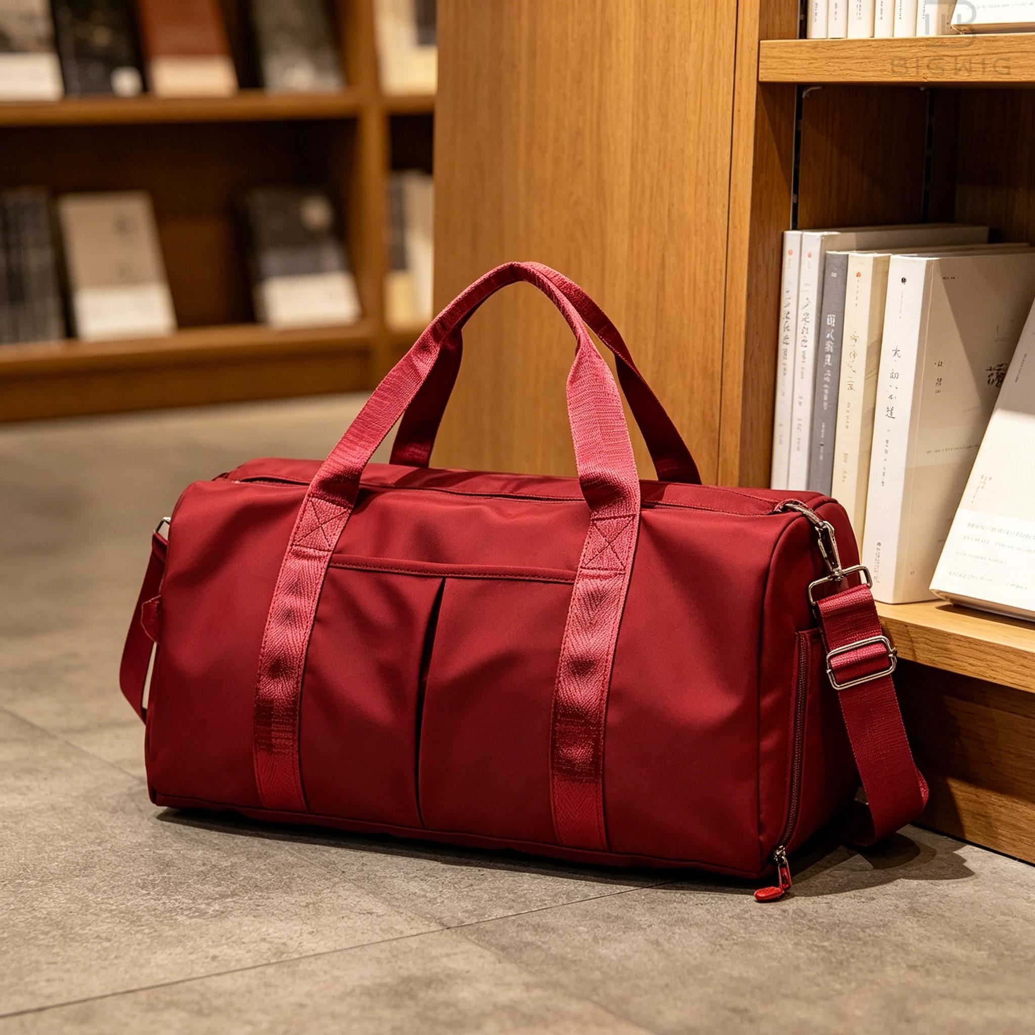 Versatile Gym Bag with Shoe Compartment, Travel Duffel Bag for Weekender, Waterproof Carry on Overnight Bag with Wet Pocket, Multi-functional Hospital Bags for Labor and Delivery