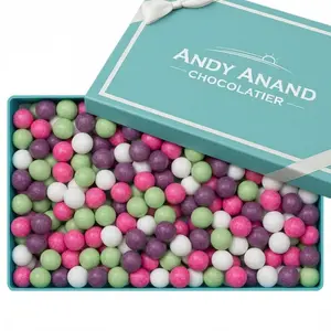 Andy Anand Vegan Holland Mints, 2 lb – 60% Belgian Dark Chocolate, Pure Peppermint Oil, Gluten-Free, Birthday & Holiday Gourmet Gift Box