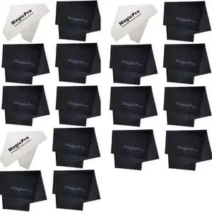 Microfiber Cloth, Microfiber Cleaning Cloths - for All LCD Screens, Eyeglasses, Sunglasses, Tablets, Lenses, and Other Delicate Surfaces 6x7, 18 Pack