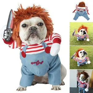 Funny Walking Doll Dog Costume