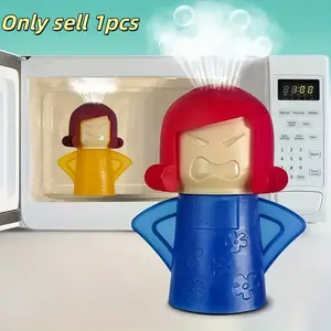 Reusable Microwave Cleaner Box, Plastic Oven Steam Deodorizer, No Power Needed, Cleaning, Multi-Use for Kitchen, Bathroom, Car, Bedroom