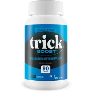 Blue Salt Trick Boost - Our Best Blood Flow Supplement - Better Blood Flow Care Healthcare Fitness Vitamin Optimum Muscle Healthy