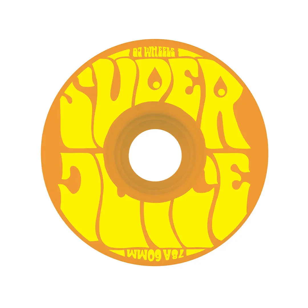 60mm Super Juice Orange 78a OJ Skateboard Wheels