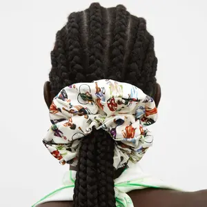 Clementine in NY Silk Scrunchie XL