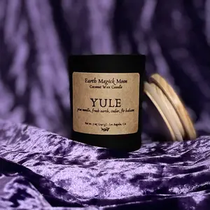Yule Coconut Wax Candle