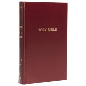 USED-NKJV, Reference Bible, Personal Size Giant Print, Hardcover, Burgundy, Red Letter Edition, Comfort Print by Thomas Nelson (Hardcover)