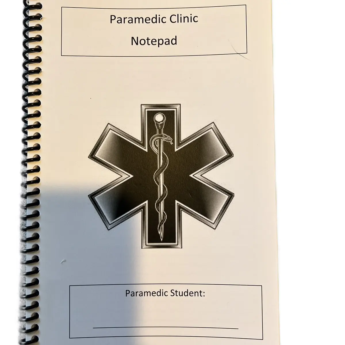 Paramedic Student Notepad