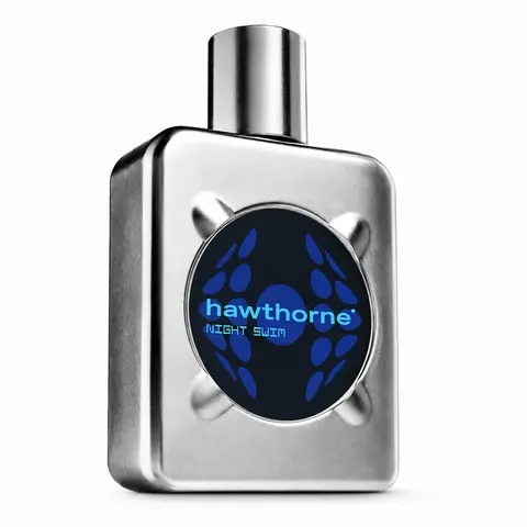 Hawthorne Night Swim Men's Cologne | Parfum Extra Strength | Long Lasting Aquatic Scent | Blue Spruce & Bergamot | Made in USA