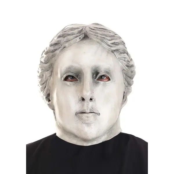 Adult Scary Sullen Statue Mask