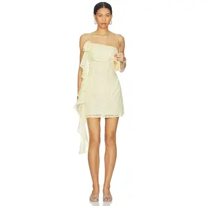 Lovers and Friends Skye Mini Dress in Butter Yellow