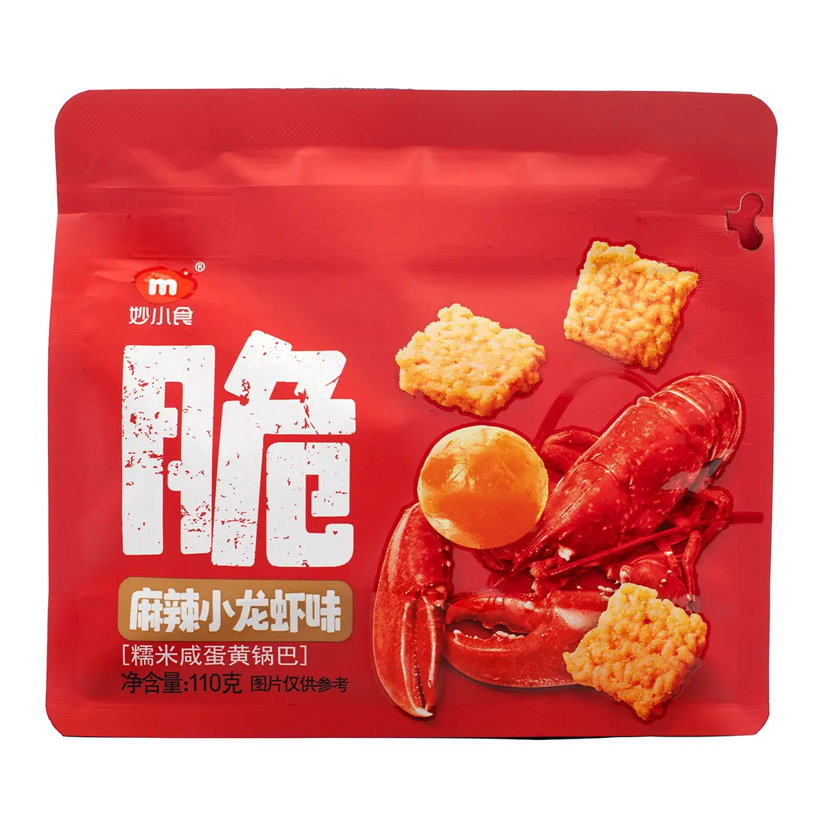Sticky Rice Cracker - Hot Spicy Crawfish 110 g