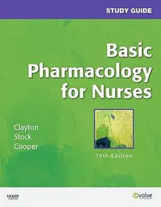 USED-Study Guide for Basic Pharmacology for Nurses by Yvonne N. Stock MS  RN (Paperback)