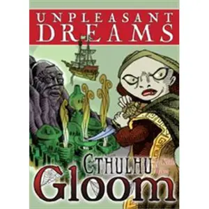212 MAIN Atlas Games 1331 Cthulhu Gloom Tabletop Game - Unpleasant Dreams Theme, Transparent Expansion, New Rules for Lifestyle & Hobbies Enthusiasts