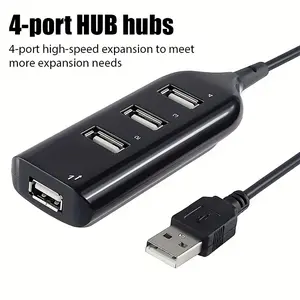 Micro USB Hub 2.0 Multi USB Port 4 Ports Hub USB High Speed HUb USB Splitter For PC Computer Accessories