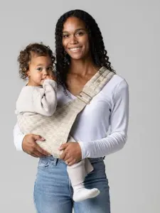 The Monarch Toddler Sling - Houndstooth The Monarch Toddler Sling - Houndstooth