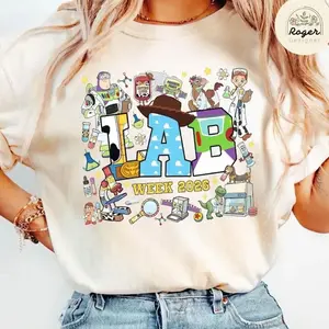 Lab Week 2026 Shirt, Woody Lab Story, Lab Team Shirt, Phlebotomist Lab Assistant Clinical Laboratory Cartoon Shirt 3