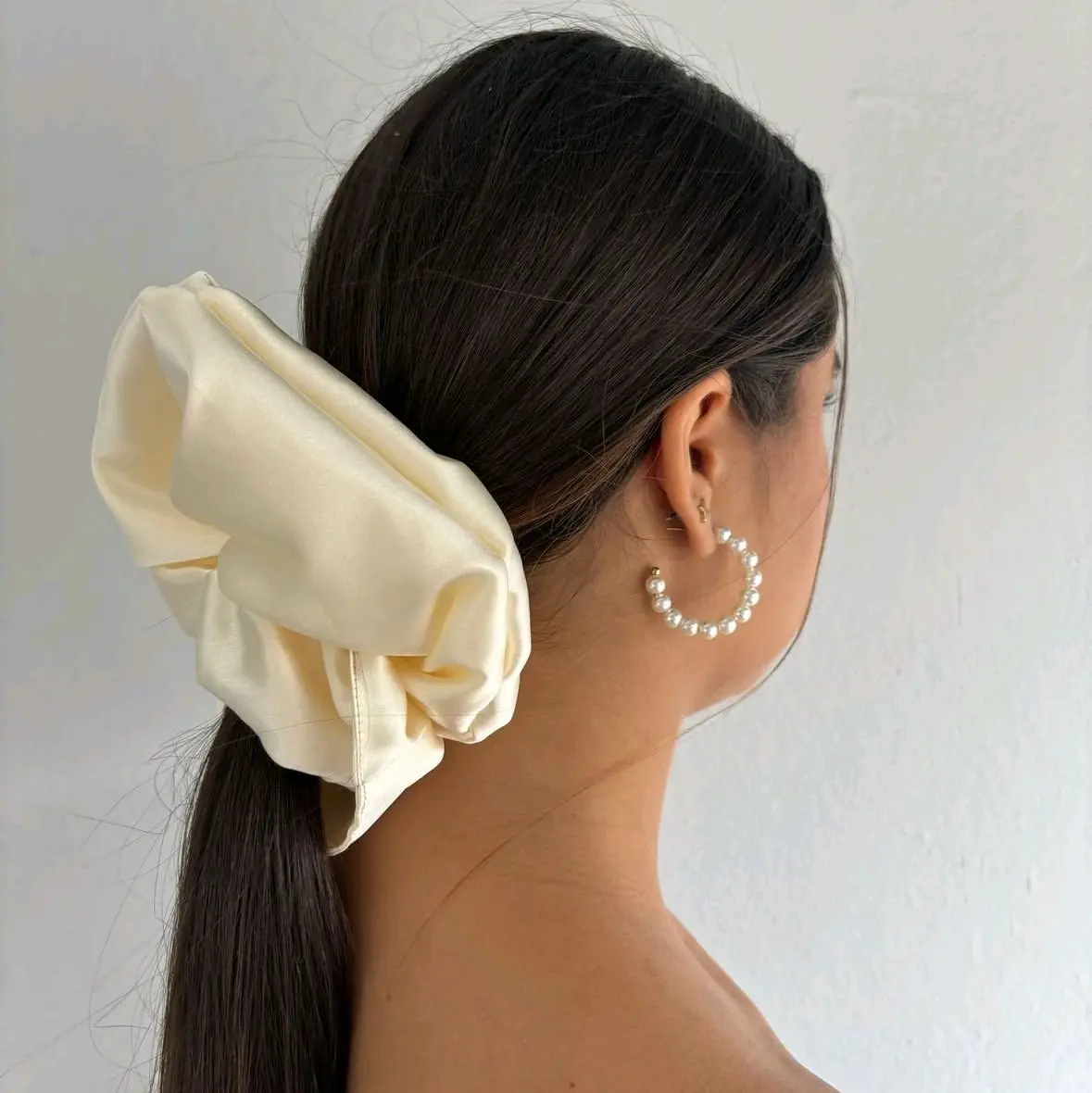 Oversize scrunchies