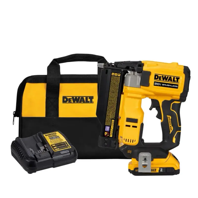 DEWALT ATOMIC 20V MAX Lithium-Ion Cordless 23-Gauge Pin Nailer Kit, Including 2.0Ah Battery and Charger