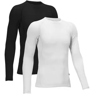 TELALEO 4, 3, 2 Pack Boys' Girls' Compression Shirts Youth Long Sleeve Undershirt Sports Moisture Wicking Baselayer