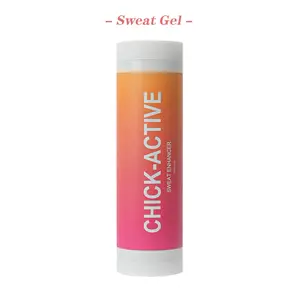 CHICK-ACTIVE Workout Enhancer Sweat Gel Stick 7.8 oz Gentle Plant-Based Formula Non-Irritating Sweat Support for Fitness Goals