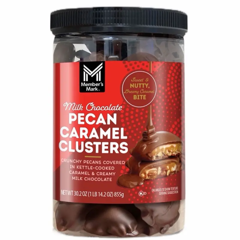 Member's Mark Milk Chocolate Pecan Caramel Cluster