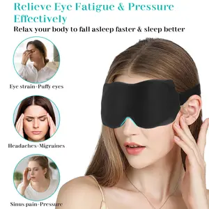 Breathable Sleep Mask,Soft Eye Mask,Lightweight,Comfortable Travel Blindfold,Block Out Light,Adjustable Strap for Daily Use,Deeper Sleep,Nap,Rest,Ideal Women's Day Gift,Mothers' Day Present