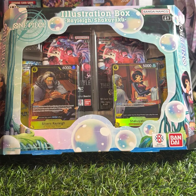 Bandai One Piece Illustration Box- Rayleigh/Shakuyaku Ships sealed unless you specify otherwise