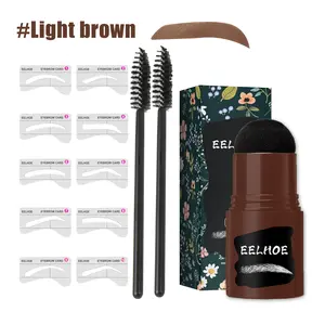 EELHOE Eyebrow Kit Natural Hairline Powder Eyebrow Pencil Makeup Shadow Contour Powder
