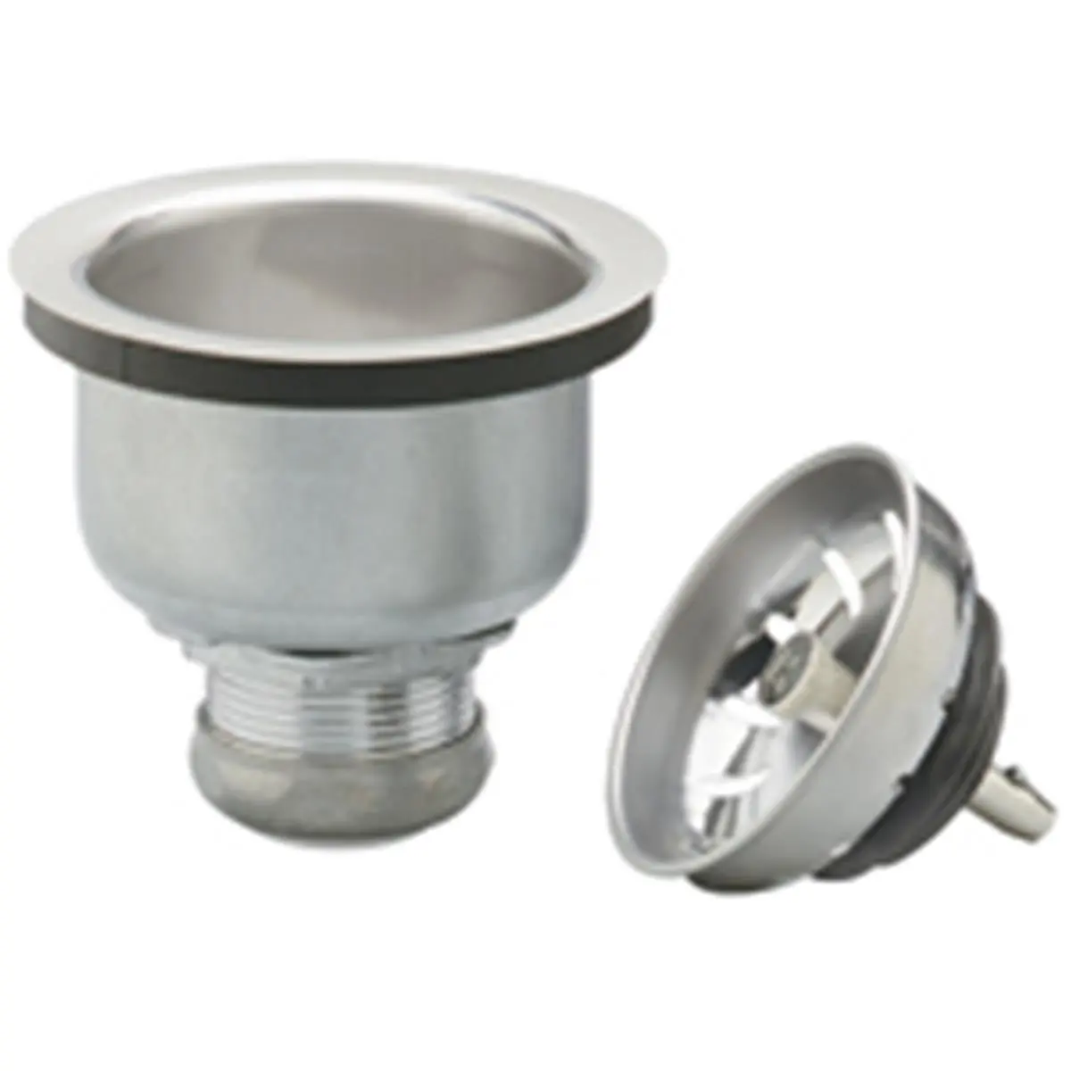 Plumb Pak PP5413 Strainer Stainless Steel Ball Deep Cup Lock