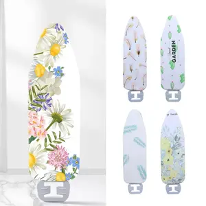 Extra Wide Ironing Board Cover - Heat Resistant Padded 140x50cm