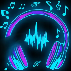 1 Set of "Cool Music Earphones Luminous Stickers, Personalized Music Symbol Decorative Luminous Stickers" - Reusable, Washable Vinyl Stickers, Suitable for Living Rooms, Bedrooms, and Study Rooms - Unique Night Themes, Home Decor