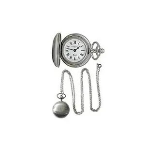 212 MAIN Women's Classic Quartz Pendant Watch - 25mm Brass Satin-Finish, Roman Numerals, Quartz Drive, Gift Boxed Set