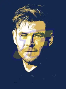 Chris Evans Pop Art Portrait