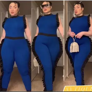 Royal Blue Elegant Jumpsuit