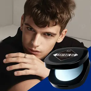 Men's Face Setting Gel, Lightweight Matte Finish, Invisible Pores Control, Oil Absorbing, Waterproof, Long-Lasting Concealer
