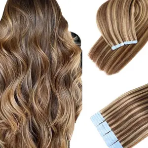 Choco Honey Blonde Tape In Extensions