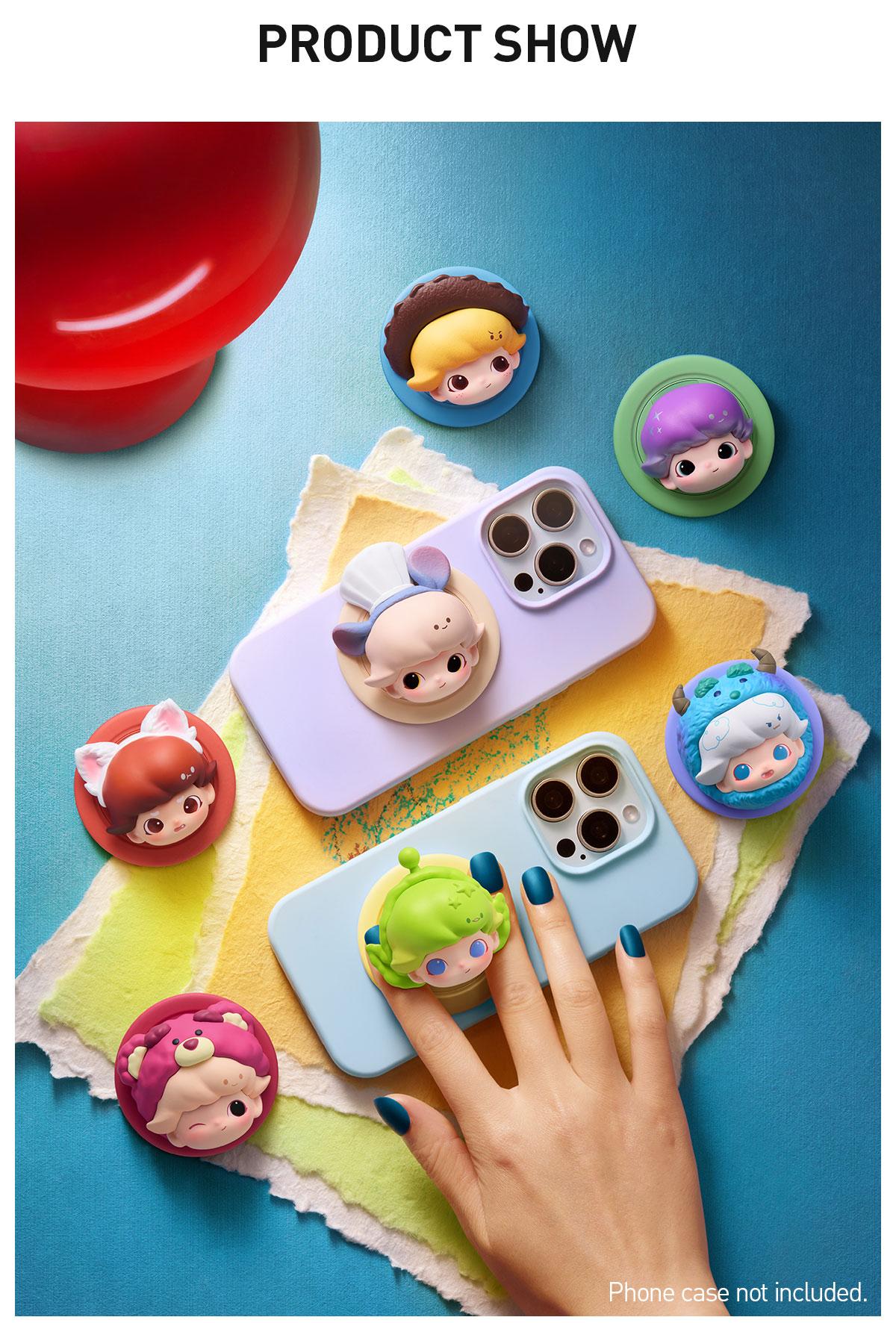 POP MART DIMOO WORLD × PIXAR Series-Magnetic Phone Holder Blind Box[ship by Aug. 5th]