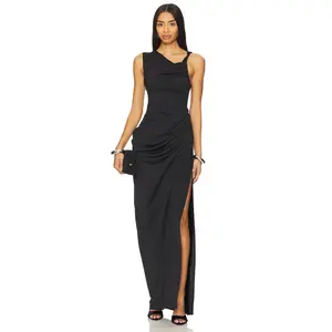 Lovers and Friends Athena Gown in Black